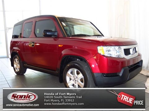 Tango Red Pearl Honda Element EX.  Click to enlarge.