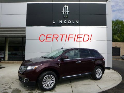 Bordeaux Reserve Red Metallic Lincoln MKX AWD. Click to enlarge. Bordeaux Reserve Red Metallic Lincoln MKX AWD. Click to enlarge.