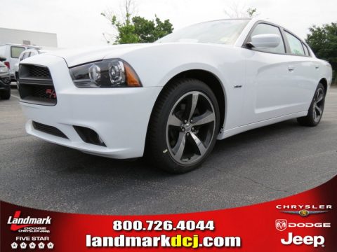 Bright White Dodge Charger R/T Daytona.  Click to enlarge.