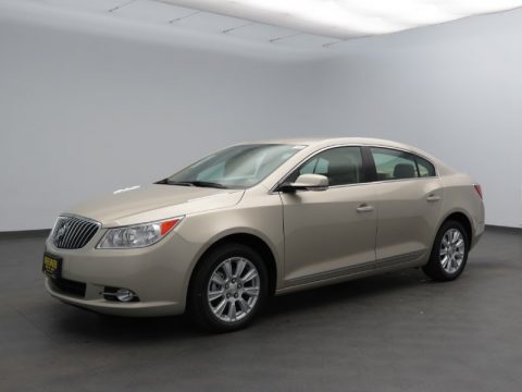 Champagne Silver Metallic Buick LaCrosse FWD.  Click to enlarge.
