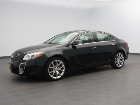 Carbon Black Metallic Buick Regal GS.  Click to enlarge.