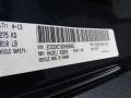 Dodge Color Code PBX Jazz Blue #11
