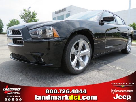 Pitch Black Dodge Charger SXT Plus.  Click to enlarge.
