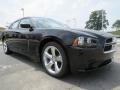 Front 3/4 View of 2013 Dodge Charger SXT Plus #4