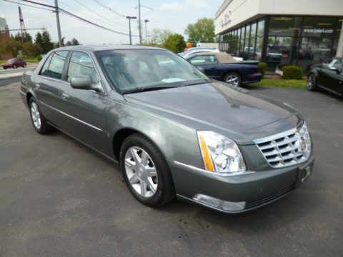 Green Silk Metallic Cadillac DTS Luxury.  Click to enlarge.