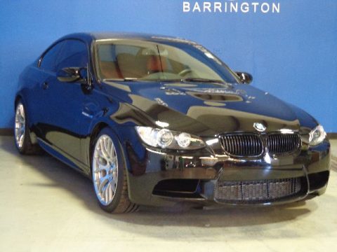 Jet Black BMW M3 Coupe.  Click to enlarge.