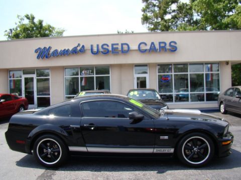 Black Ford Mustang Shelby GT Coupe. Click to enlarge. Black Ford Mustang Shelby GT Coupe. Click to enlarge.