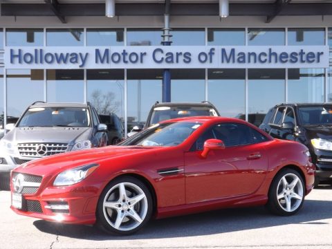 Mars Red Mercedes-Benz SLK 250 Roadster.  Click to enlarge.