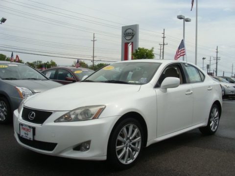 Starfire White Pearl Lexus IS 250 AWD.  Click to enlarge.