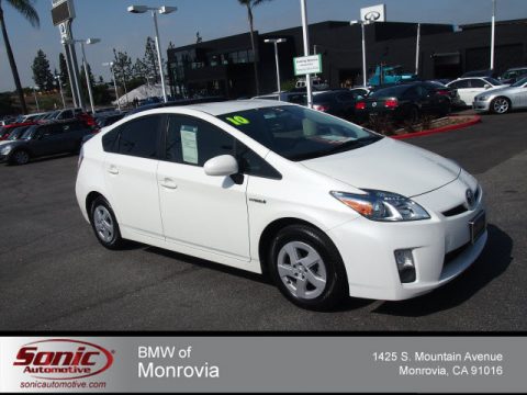 Blizzard White Pearl Toyota Prius Hybrid II. Click to enlarge. Blizzard White Pearl Toyota Prius Hybrid II. Click to enlarge.
