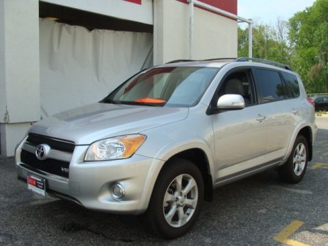 Classic Silver Metallic Toyota RAV4 V6 Limited 4WD.  Click to enlarge.