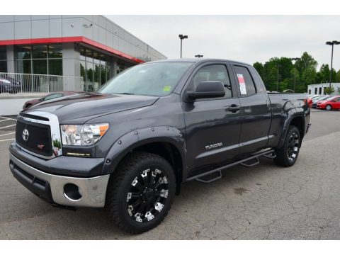 Magnetic Gray Metallic Toyota Tundra Double Cab 4x4.  Click to enlarge.