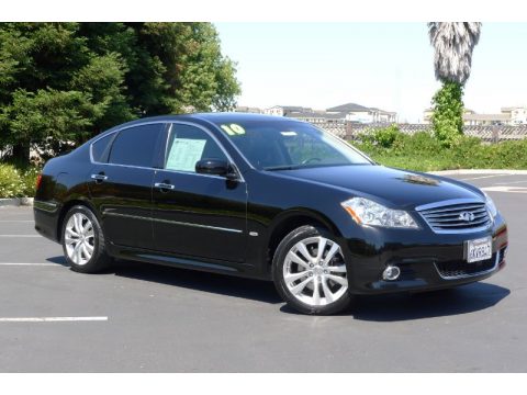Black Obsidian Infiniti M 35 Sedan.  Click to enlarge.