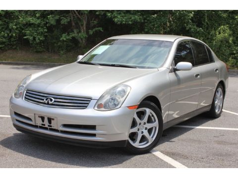 Brilliant Silver Metallic Infiniti G 35 Sedan. Click to enlarge. Brilliant Silver Metallic Infiniti G 35 Sedan. Click to enlarge.