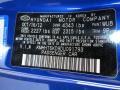 Hyundai Color Code WU8 Shoreline Drive Blue #6 Hyundai Color Code WU8 Shoreline Drive Blue #6