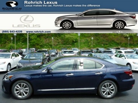 Deep Sea Blue Mica Lexus LS 460 AWD. Click to enlarge. Deep Sea Blue Mica Lexus LS 460 AWD. Click to enlarge.