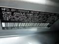 Lexus Color Code 1J2 Liquid Platinum #16