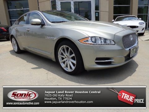 Cashmere Metallic Jaguar XJ XJ.  Click to enlarge.