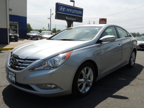Radiant Silver Hyundai Sonata Limited.  Click to enlarge.