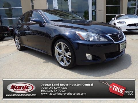 Black Sapphire Pearl Lexus IS 250.  Click to enlarge.