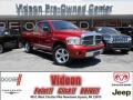 2007 Dodge Ram 1500 Laramie Quad Cab 4x4 Inferno Red Crystal Pearl