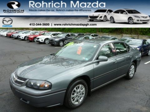 Medium Gray Metallic Chevrolet Impala .  Click to enlarge.