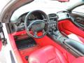  Torch Red Interior Chevrolet Corvette #9