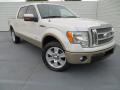 2012 Ford F150 Lariat SuperCrew White Platinum Metallic Tri-Coat
