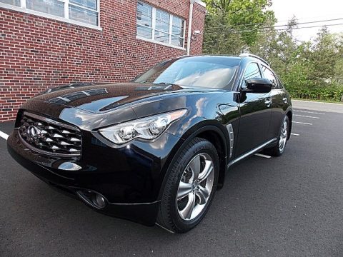 Black Obsidian Infiniti FX 35 AWD.  Click to enlarge.