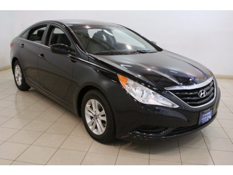 Midnight Black Hyundai Sonata GLS. Click to enlarge. Midnight Black Hyundai Sonata GLS. Click to enlarge.