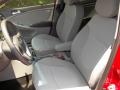  2013 Hyundai Accent Gray Interior #7