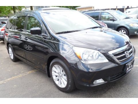 Nighthawk Black Pearl Honda Odyssey Touring.  Click to enlarge.