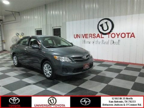 Magnetic Gray Metallic Toyota Corolla LE.  Click to enlarge.