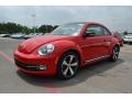 Front 3/4 View of 2013 Volkswagen Beetle Turbo #1