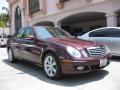 2009 Mercedes-Benz E 350 Sedan Barolo Red Metallic 2009 Mercedes-Benz E 350 Sedan Barolo Red Metallic