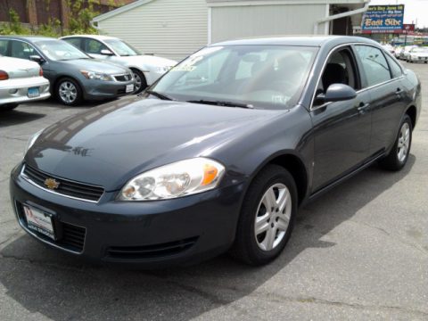 Slate Metallic Chevrolet Impala LS.  Click to enlarge.