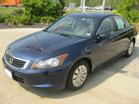 Royal Blue Pearl Honda Accord LX Sedan.  Click to enlarge.