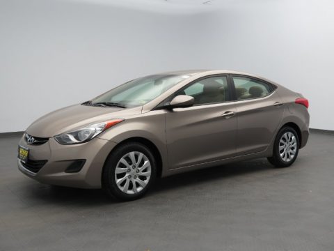 Desert Bronze Hyundai Elantra GLS.  Click to enlarge.