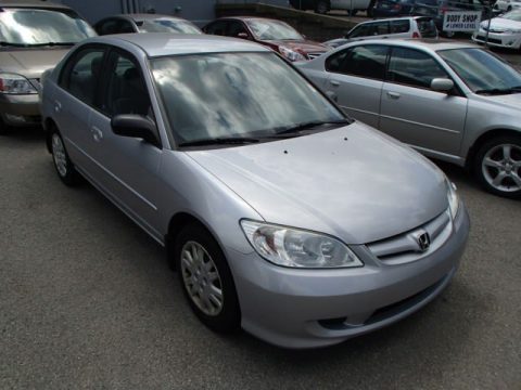 Satin Silver Metallic Honda Civic LX Sedan. Click to enlarge. Satin Silver Metallic Honda Civic LX Sedan. Click to enlarge.