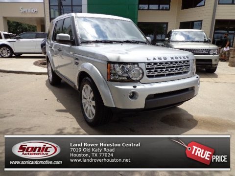 Indus Silver Metallic Land Rover LR4 HSE.  Click to enlarge.