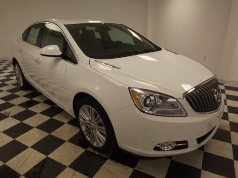 Summit White Buick Verano FWD.  Click to enlarge.