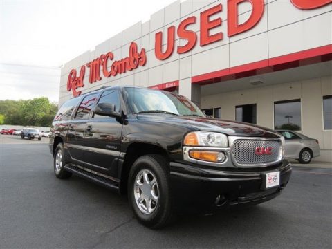 Onyx Black GMC Yukon XL Denali AWD.  Click to enlarge.