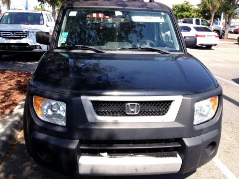 Nighthawk Black Pearl Honda Element EX AWD.  Click to enlarge.