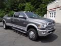 Front 3/4 View of 2013 Ram 3500 Laramie Crew Cab 4x4 Dually #4