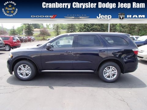 True Blue Pearl Dodge Durango SXT AWD.  Click to enlarge.