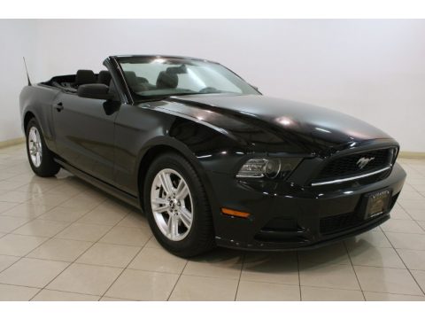 Black Ford Mustang V6 Convertible. Click to enlarge. Black Ford Mustang V6 Convertible. Click to enlarge.