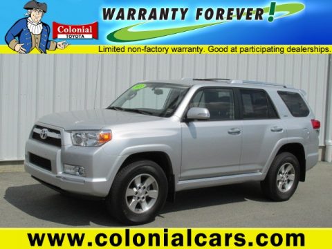 Classic Silver Metallic Toyota 4Runner SR5 4x4. Click to enlarge. Classic Silver Metallic Toyota 4Runner SR5 4x4. Click to enlarge.