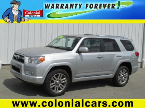 Classic Silver Metallic Toyota 4Runner Limited 4x4.  Click to enlarge.