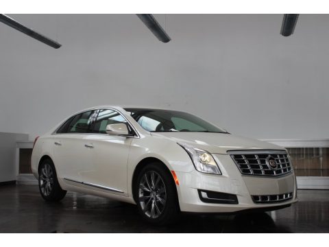 White Diamond Tricoat Cadillac XTS FWD.  Click to enlarge.