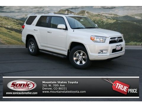 Blizzard White Pearl Toyota 4Runner SR5 4x4.  Click to enlarge.